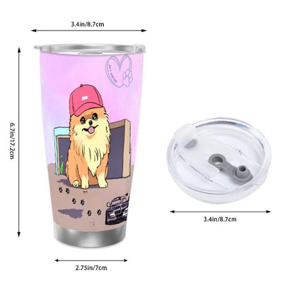 Yeontan Travel Mug – BTS-Inspired Stainless Steel Drinkware.