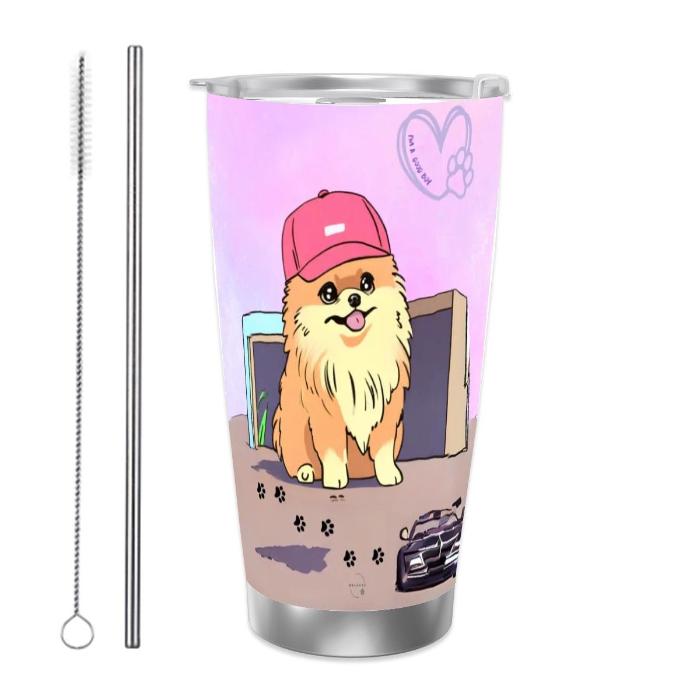 Yeontan Travel Mug – BTS-Inspired Stainless Steel Drinkware.