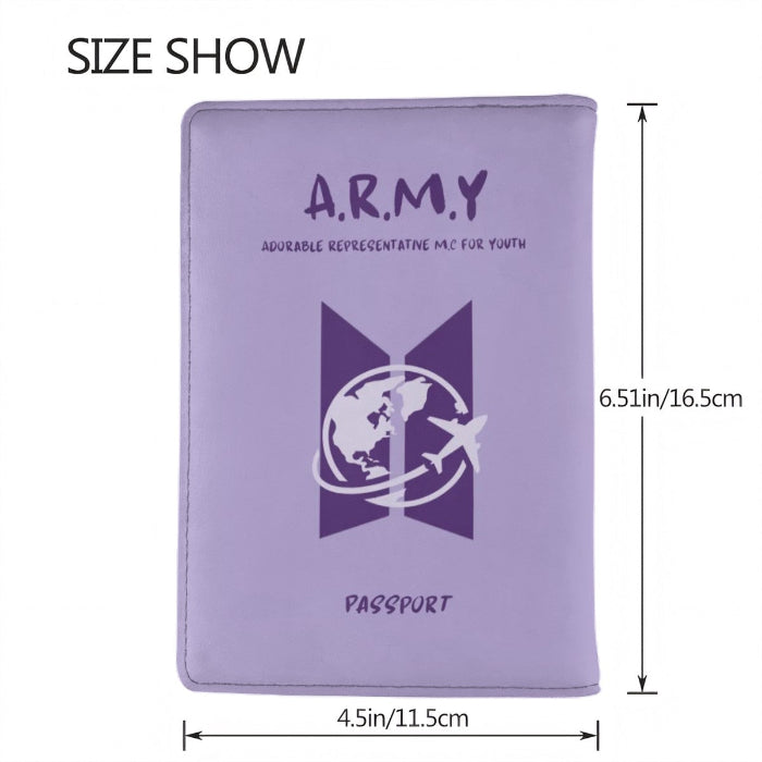 Size image Map of Bangtan Soul passport holder