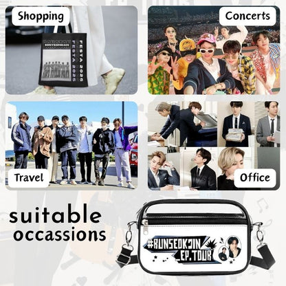 Run Seokjin Clear Concert Satchel – BTS Jin Tour Bag