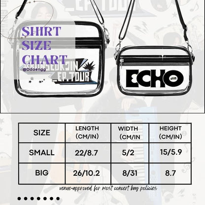 Run Seokjin Clear Concert Satchel – BTS Jin Tour Bag